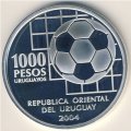 Уругвай 1000 песо 2004 год
