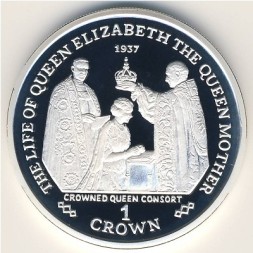 Гибралтар 1 крона 2000 год