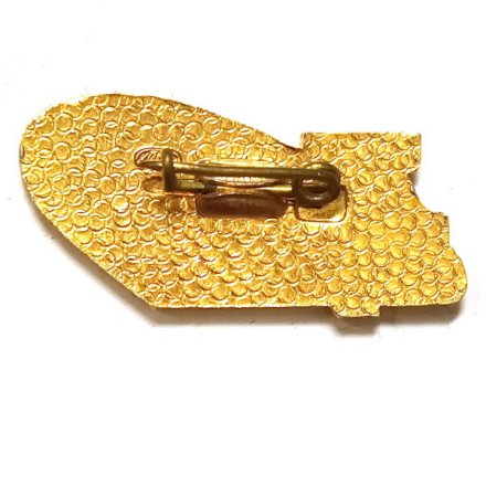 Значок 250 лет КЭБ комбинату. Красногородский экспериментальный бумажный комбинат