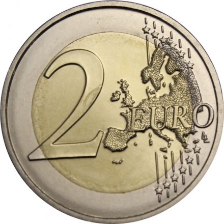 Франция 2 евро 2025 год - Собор Парижской Богоматери