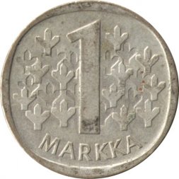 Финляндия 1 марка 1966 год