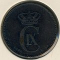 Дания 2 эре 1880 год