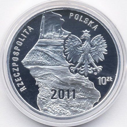 Польша 10 злотых 2011 год - Силезские восстания