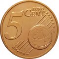 Люксембург 5 евроцентов 2012 год - Великий герцог Люксембурга Анри UNC