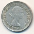 Австралия 6 пенсов 1963 год