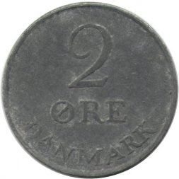 Дания 2 эре 1959 год