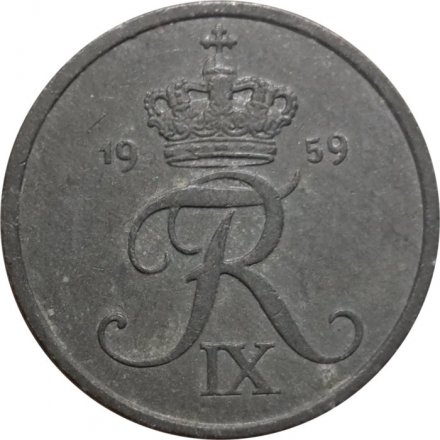 Дания 2 эре 1959 год