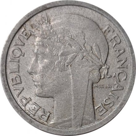 Франция 1 франк 1950 год (без отметки МД)