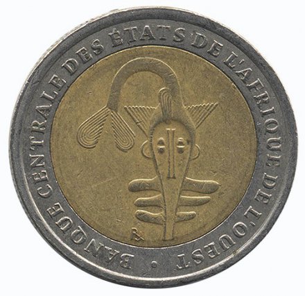 Западная Африка 200 франков 2004 год