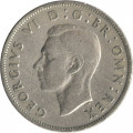 Великобритания 2 шиллинга (1 флорин) 1948 год - Роза Тюдоров