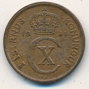 Исландия 2 эйре 1931 год