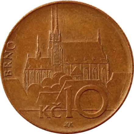 Чехия 10 крон 2009 год