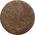 5 копеек 1769 год ЕМ Екатерина II (1762 - 1796) - орёл 1770-1777, нового образца - G