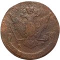 5 копеек 1769 год ЕМ Екатерина II (1762 - 1796) - орёл 1770-1777, нового образца - G