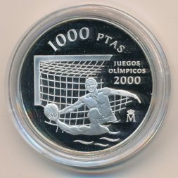 Испания 1000 песет 1999 год