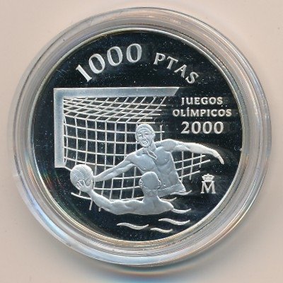 Испания 1000 песет 1999 год