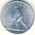 Италия 2 лиры 1948 год - Пахарь