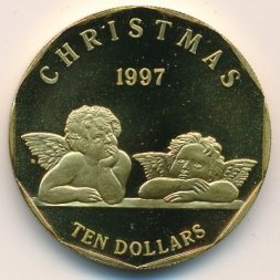 Маршалловы острова 10 долларов 1997 год