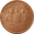 Гибралтар 2 пенса 2011 год
