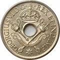 Новая Гвинея 1 шиллинг 1938 год