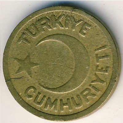 Турция 10 пар 1940 год