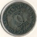 Швеция 5 эре 1692 год