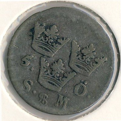 Швеция 5 эре 1692 год