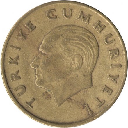 Турция 500 лир 1989 год