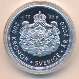 Швеция 200 крон 1999 год