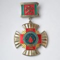 Наградной знак &quot;Участнику ликвидации последствий катастрофы ЧАЭС 1986 - 2006&quot;, с удостоверением