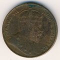 Цейлон 1 цент 1906 год