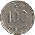 Южная Корея 100 вон 1992 год - Ли Сунсин
