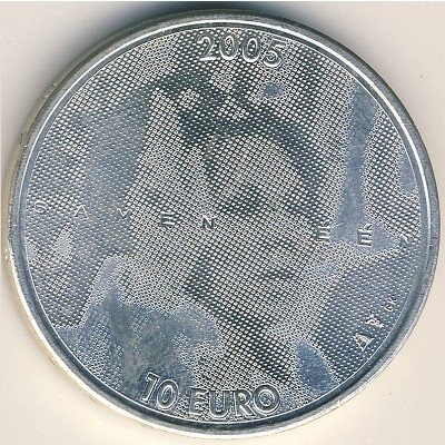 Нидерланды 10 евро 2005 год