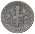США 1 дайм (10 центов) 1951 год - Рузвельт (D)