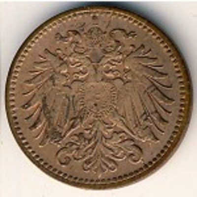 Австрия 1 геллер 1902 год