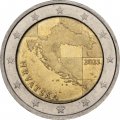 Хорватия 2 евро 2023 год
