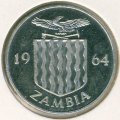 Замбия 1 шиллинг 1964 год