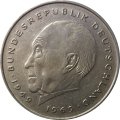 ФРГ 2 марки 1977 год - Конрад Аденауэр (D)