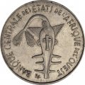 Западная Африка 100 франков 1969 год