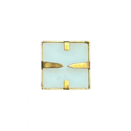 Значок зеркальный Гимнастика. Гимнастка с обручем