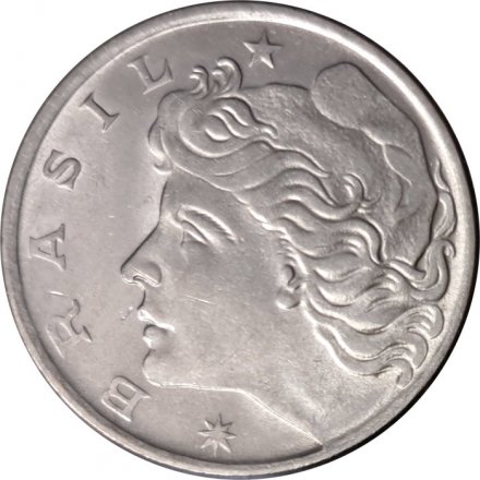 Бразилия 50 сентаво 1975 год - Морской порт (магнетик)