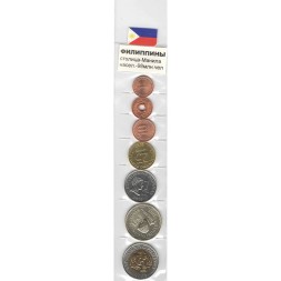 Набор из 7 монет Филиппины 2005-2014 год