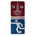 Значок Москва. Олимпиада 1980. Футбол