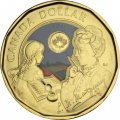 Канада 1 доллар 2024 - 150 лет со дня рождения Люси Мод Монтгомери (цветная)