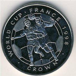 Остров Мэн 1 крона 1998 год