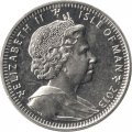 Остров Мэн 1 крона 2013 год - Сибирская кошка (Медь-Никель)