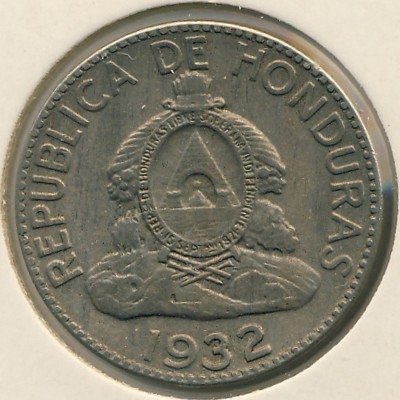 Гондурас 5 сентаво 1932 год
