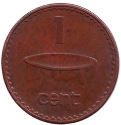 Фиджи 1 цент 1997 год