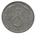 Третий Рейх 2 рейхсмарки 1938 год (A)