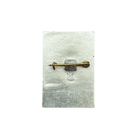 Значок Интенсификация 90 (серебристый)